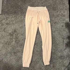 Velvet kappa sweatpants